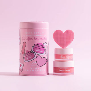 Pink Champagne Lip Care Set + Lip Scrubber-Bath & Body-NCLA Beauty-Summit Lane Boutique, Women's Apparel and Gifts located in Grand Rapids, MI