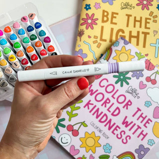 Dual Tip Art Markers Set by Callie Danielle-Stationary Supplies-Callie Danielle-Summit Lane Boutique, Women's Apparel and Gifts located in Grand Rapids, MI