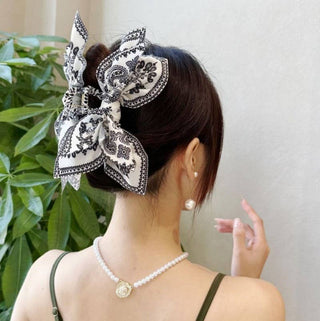 PAISLEY BOHO VINTAGE HAIR CLAW CLIPS | 40H913-JOSSLYN by Wall to Wall-Summit Lane Boutique, Women's Apparel and Gifts located in Grand Rapids, MI