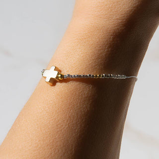 Choose Joy Adjustable Cross Bracelet | John 16:24