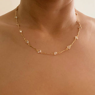Oh My Shaped Sparkling Necklace-Necklaces-Ellison+Young-Summit Lane Boutique, Women's Apparel and Gifts located in Grand Rapids, MI