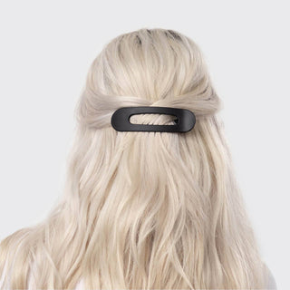 Flat Lay Claw Clip 2pc Flat - Black & Tort-Hair Accessories-KITSCH-Summit Lane Boutique, Women's Apparel and Gifts located in Grand Rapids, MI