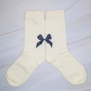 Lovely Bow On The Back Socks Set Of 3-Socks-Ellison+Young-Summit Lane Boutique, Women's Apparel and Gifts located in Grand Rapids, MI