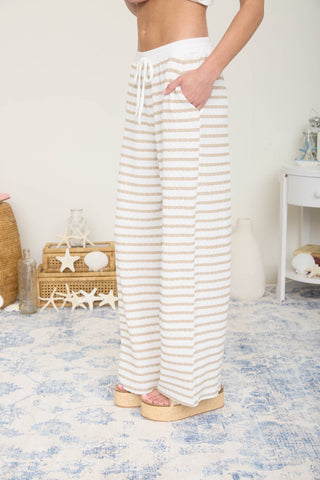 Foster Striped Lounge Pant-Lounge Pants-Blu Pepper-Summit Lane Boutique, Women's Apparel and Gifts located in Grand Rapids, MI