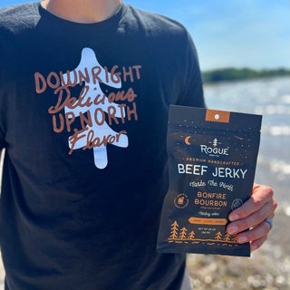 Bonfire Bourbon Beef Jerky-Snacks-Rogue Jerky Co.-Summit Lane Boutique, Women's Apparel and Gifts located in Grand Rapids, MI