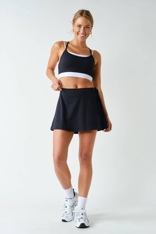 Venice Wrap Skort-Skort-Mono B-Summit Lane Boutique, Women's Apparel and Gifts located in Grand Rapids, MI