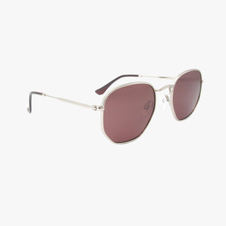 BILLIE MAUVE Polarized Geometric Metal Fashion Sunglasses-Sunglasses-Kohv Eyewear-Summit Lane Boutique, Women's Apparel and Gifts located in Grand Rapids, MI