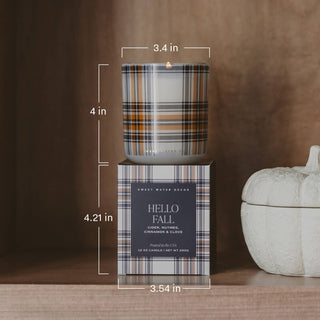 *NEW* Cozy Season 12 oz Boxed Soy Candle - Fall Decor & Gift-Candle-Sweet Water Decor-Summit Lane Boutique, Women's Apparel and Gifts located in Grand Rapids, MI