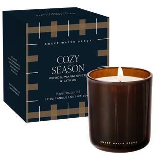 *NEW* Cozy Season 12 oz Boxed Soy Candle - Fall Decor & Gift-Candle-Sweet Water Decor-Summit Lane Boutique, Women's Apparel and Gifts located in Grand Rapids, MI