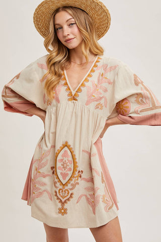 Madison Boho Dress-Dresses-Bluivy-Summit Lane Boutique, Women's Apparel and Gifts located in Grand Rapids, MI