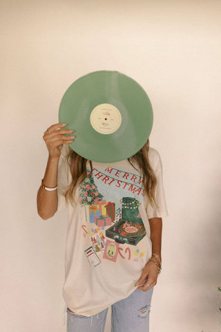 A Vintage Christmas Graphic Tee-Graphic Tees-Whitney | Chaudoin Creations-Summit Lane Boutique, Women's Apparel and Gifts located in Grand Rapids, MI