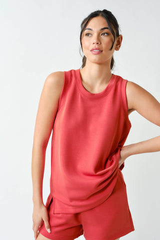 Laguna Scuba Cloud Tank Set-Mono B-Summit Lane Boutique, Women's Apparel and Gifts located in Grand Rapids, MI