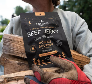 Bonfire Bourbon Beef Jerky-Snacks-Rogue Jerky Co.-Summit Lane Boutique, Women's Apparel and Gifts located in Grand Rapids, MI