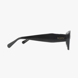 CORA MIDNIGHT Polarized Fashion Oval Round Sunglasses-Sunglasses-Kohv Eyewear-Summit Lane Boutique, Women's Apparel and Gifts located in Grand Rapids, MI