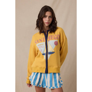 Sailing Club Button Up Pullover-pullover-Wishlist Apparel-Summit Lane Boutique, Women's Apparel and Gifts located in Grand Rapids, MI