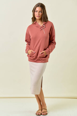 Imogen Sweatshirt-Sweatshirt-Doe and Rae-Summit Lane Boutique, Women's Apparel and Gifts located in Grand Rapids, MI