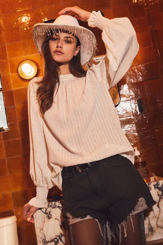 Macy Sheer Chiffon Blouse-Blouse-Oddi-Summit Lane Boutique, Women's Apparel and Gifts located in Grand Rapids, MI