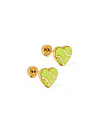 Screwback Stud Earrings - Tennis-Earrings-LINNY CO-Summit Lane Boutique, Women's Apparel and Gifts located in Grand Rapids, MI