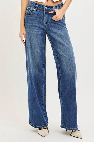 Penny Slouchy Jeans-Jeans-Risen-Summit Lane Boutique, Women's Apparel and Gifts located in Grand Rapids, MI