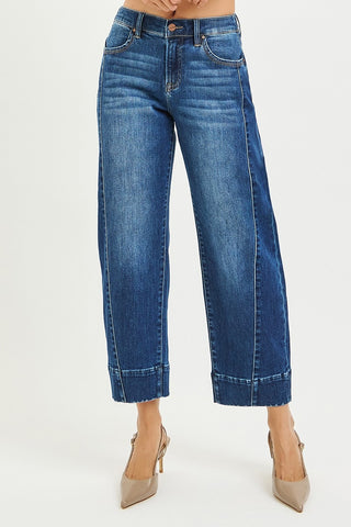 The Rowan Barrel Jeans-Jeans-Risen-Summit Lane Boutique, Women's Apparel and Gifts located in Grand Rapids, MI