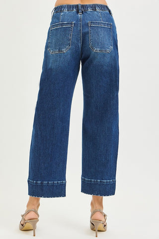 The Rowan Barrel Jeans-Jeans-Risen-Summit Lane Boutique, Women's Apparel and Gifts located in Grand Rapids, MI