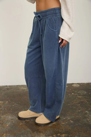 Logan Barrel Sweatpants-Sweatpants-J.O.A-Summit Lane Boutique, Women's Apparel and Gifts located in Grand Rapids, MI