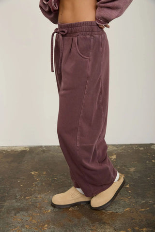 Logan Barrel Sweatpants-Sweatpants-J.O.A-Summit Lane Boutique, Women's Apparel and Gifts located in Grand Rapids, MI