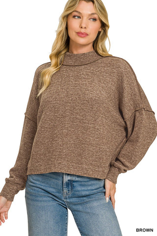 The Sabrina Super Soft Sweater-Sweater-Zenana-Summit Lane Boutique, Women's Apparel and Gifts located in Grand Rapids, MI