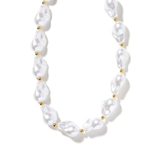 Necklace - Lana Pearl Gold-Necklaces-LINNY CO-Summit Lane Boutique, Women's Apparel and Gifts located in Grand Rapids, MI