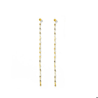 Screwback Stud Earrings - Devin Duster Gold-Earrings-LINNY CO-Summit Lane Boutique, Women's Apparel and Gifts located in Grand Rapids, MI