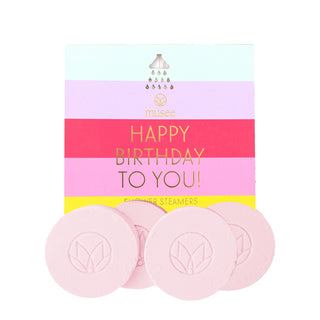 Birthday Shower Steamer-Bath & Body-MUSEE-Summit Lane Boutique, Women's Apparel and Gifts located in Grand Rapids, MI