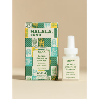 Brazil: Breath of Courage - Smart Vial (Pura x Malala)-Pura Fragrance Refill-PURA SCENTS-Summit Lane Boutique, Women's Apparel and Gifts located in Grand Rapids, MI