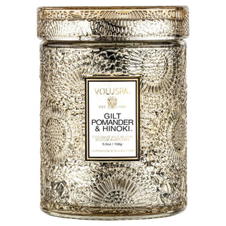 Gilt Pomander 5.5oz Small Jar-Candles-VOLUSPA-Summit Lane Boutique, Women's Apparel and Gifts located in Grand Rapids, MI